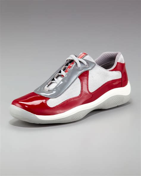 prada red shoes.